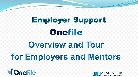 Onefile Employer Overview 1