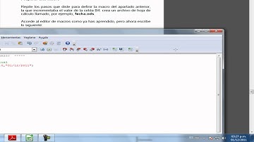 Tutorial LibreOffice Calc - Controles y Macros