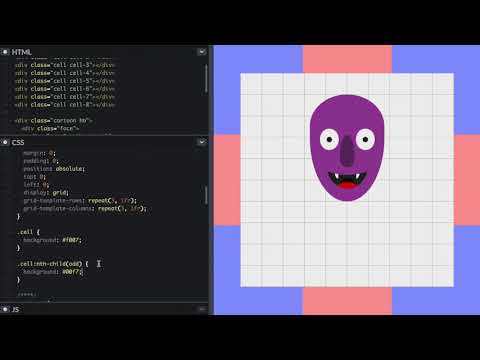Drawing Dracula with HTML and CSS
