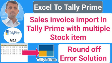 how to mapping sales in tally prime | Import Sales inventory Invoices in Tally Prime |