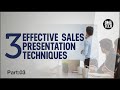 How to deliver an impactful sales presentation P3 | Sales Presentation | Presentation Skills