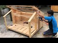 Techniques Woodworking Skills Design Ideas Wooden House // Amazing Woodworking Tips Large Wood House