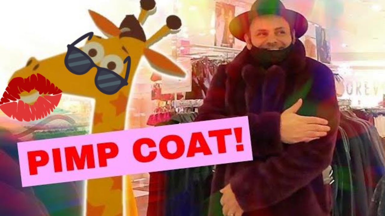 Mall Shopping - Awesome Pimpin' Coat! (Vlog 699)