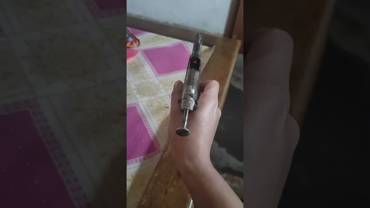 home made toy pistol test