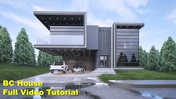 BC House | Full Video Tutorial | Revit Architecture | Twinmotion