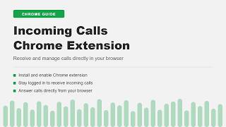 How to receive incoming call through chrome extension screenshot 5