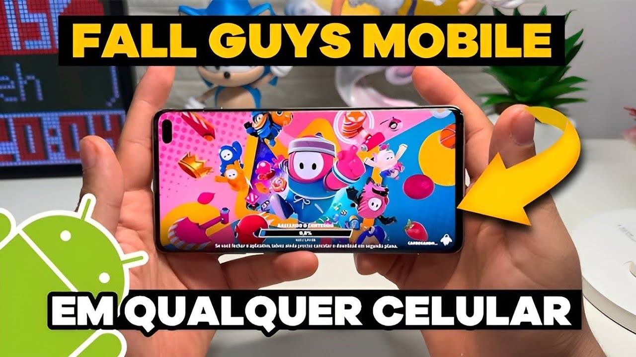 como jogar fall guys no celular em 2024 - YouTube