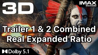 Download Lagu IMAX 3D Trailer 1 \u0026 2 | Avatar: Fire And Ash | 8K HDR | Dolby 5.1 MP3
