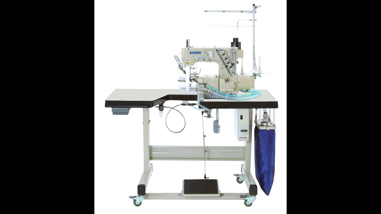 ZY60033DAPL sewing shorts belt sewing machine interlock sewing machine