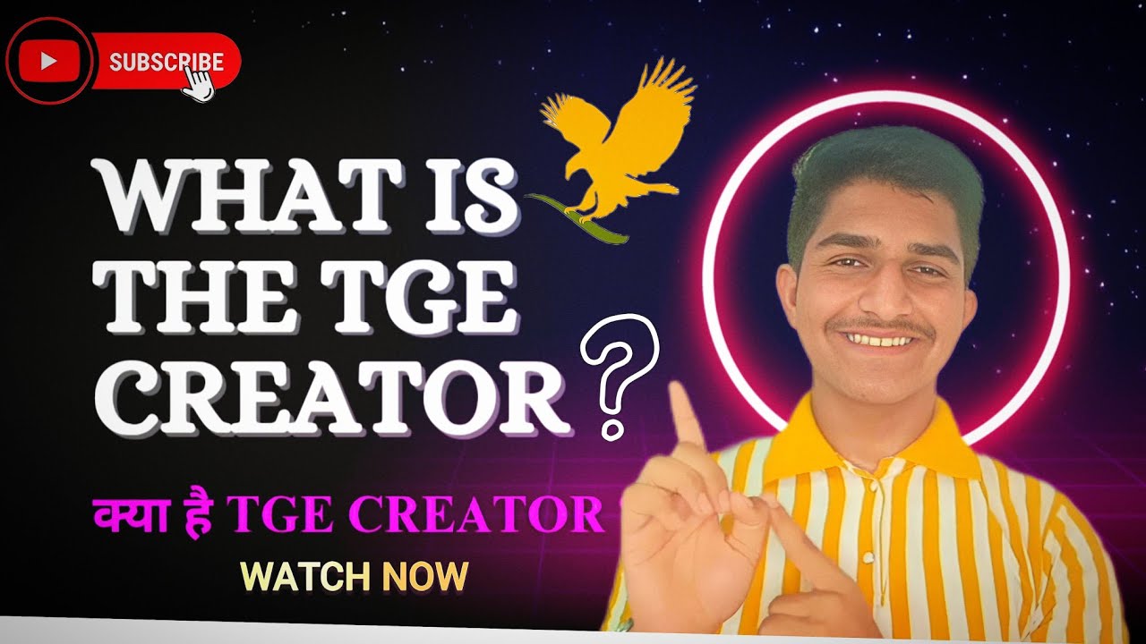 WHAT IS THE TGE CREATER IN FOREVER 🤔 | TGE Creator क्या है ? | पूरी जानकारी 😱| 