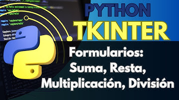 COMO hacer programa de Suma, Resta, Multiplicación y División en Tkinter(Python)