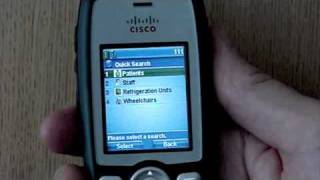 Cisco Aeroscout 7925 Demonstration