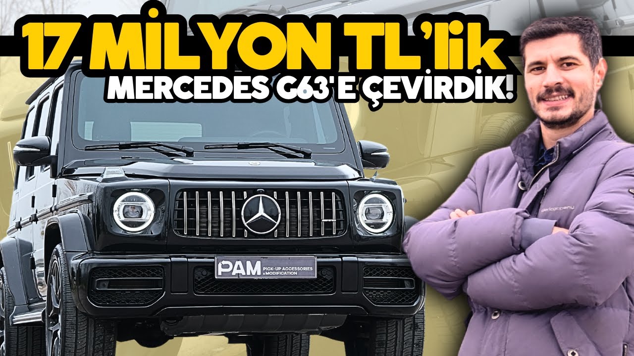 Mercedes Benz G400 Aracını G63'e 24 Saatte Geçirdik! BU KAPI SESİ HİÇBİR ARAÇTA YOK!