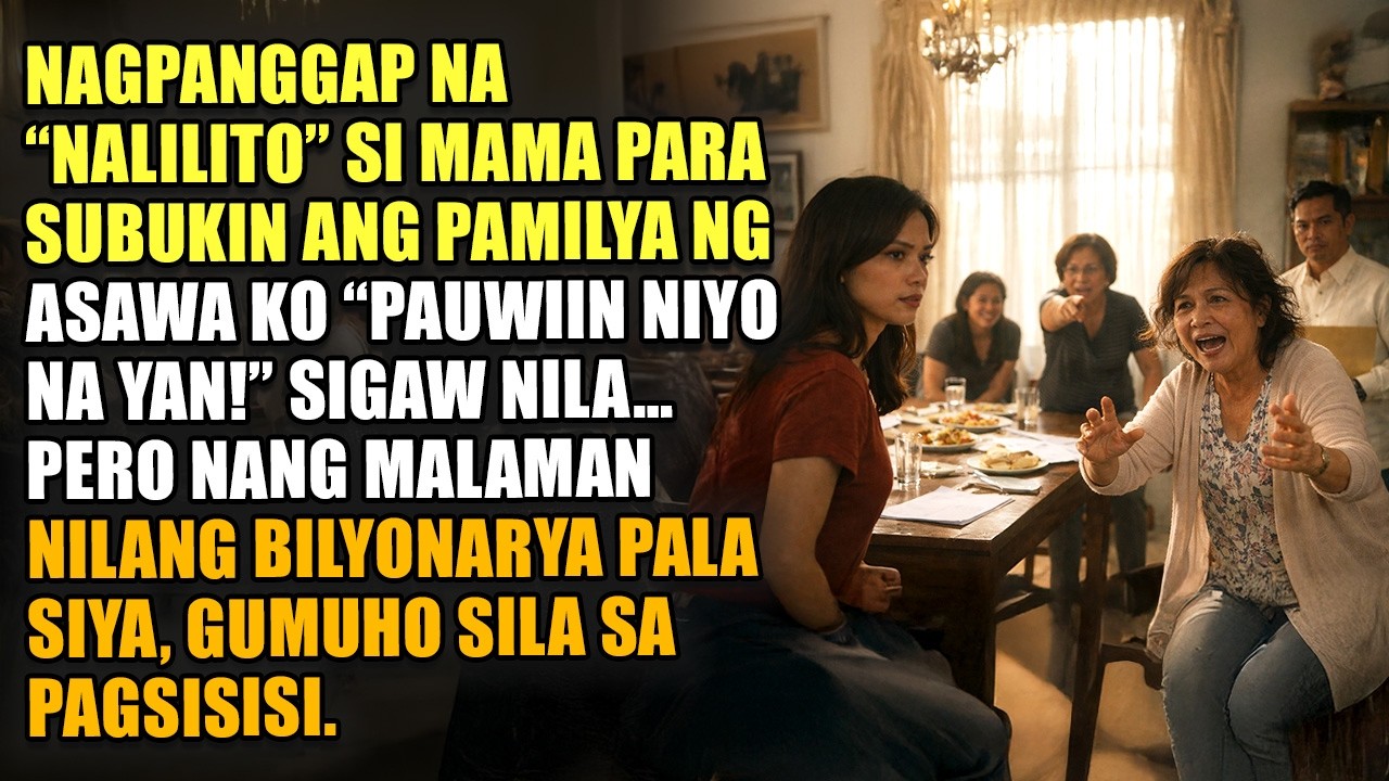 Nagpanggap na Nalilito si Mama “Pauwiin n’yo na ’yan!” sigaw nila… Pero BILYONARYA pala gumuho sila!