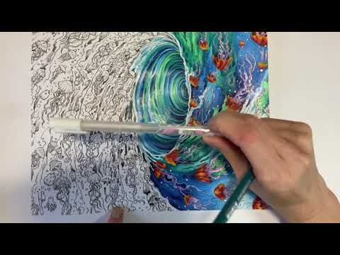 claire-holoway-colouring---whirlpool---colouring-moving-water-(artist---kerby-rosanes,-geomorphia)