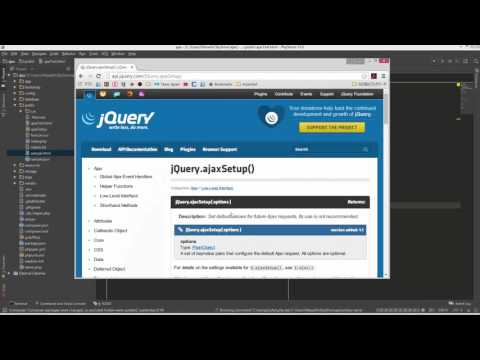 jQuery Ajax入門 第2章ファンクション レッスン 11 ajaxSetup
