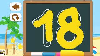 Learn Numbers For Kids 1 to 25 - Number Learn Write and Play - Learn to count 1 to 25 screenshot 5
