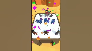 Merge Master - Dinosaur Fusion - Walkthrough Gameplay Level 64 (iOS Android) #shorts