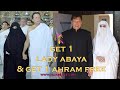 Get 1 lady abaya  get 1 ahram free  hijabeaze by urooj