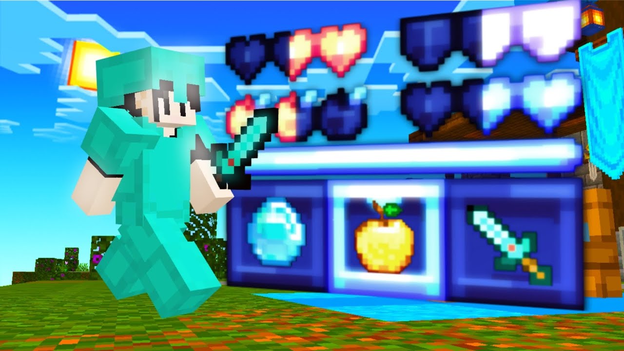 The new best texture pack for MCPE PvP || Krishu's 10k special texture pack for Hive Bedwars 