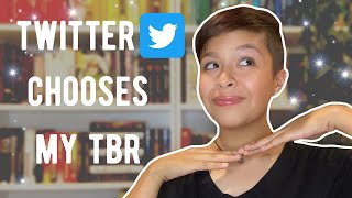 twitter chooses my tbr! (october) [CC]
