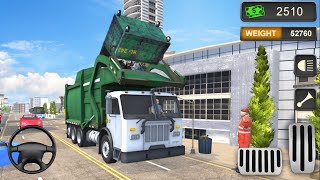 Trash Truck Simulator 2020: Free Driving Games - Android Gameplay screenshot 1