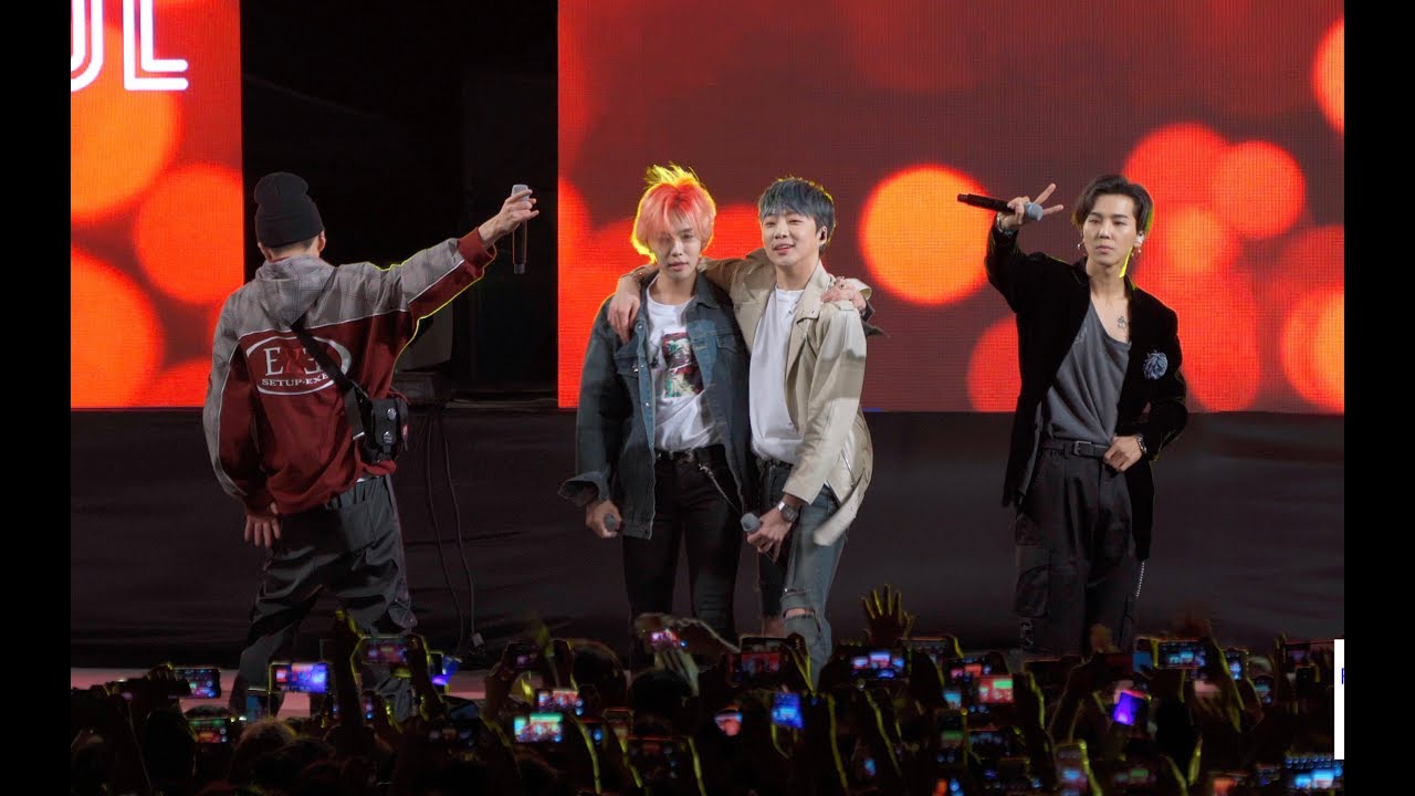 위너(WINNER) 아일랜드 ISLAND[4K 직캠]원광대 축제@180508 락뮤직