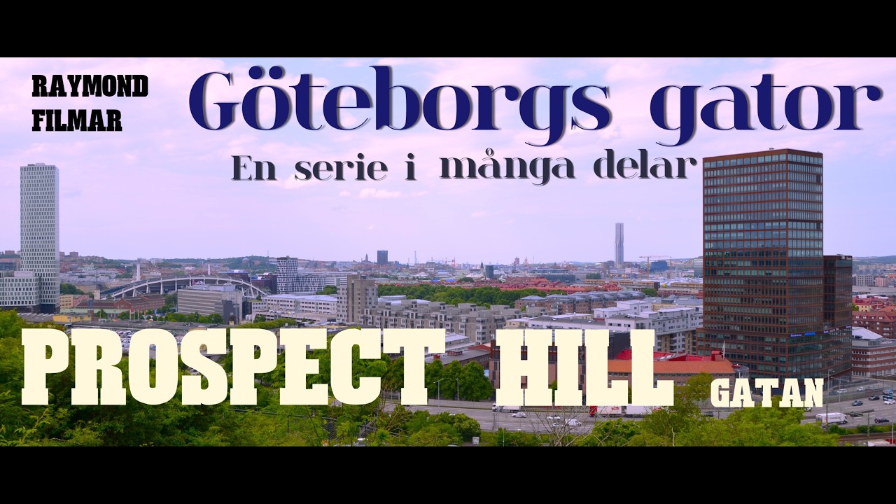 Göteborgs gator. Örgryte/Gårda: Odinslundsg. Carlbergsg. Prospect Hill gatan. Del 159. 250924 251013