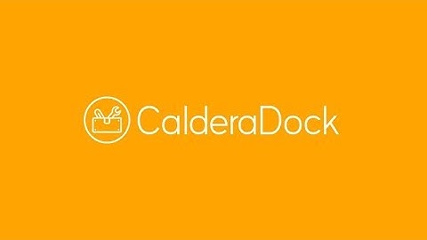 PRODUCT PRESENTATION : CalderaDock, The new RIP Toolbox