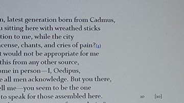 Oedipus Rex/Tyrannus/King by Sophocles fully explained in Hindi, Prologue, Parodos, 1st episode
