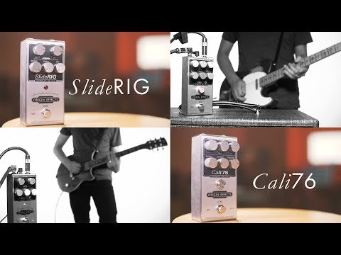 Origin Effects: SlideRig and Cali76 Compact Deluxe Compressor