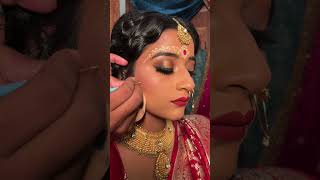 Making of a Bengali Bride ❤️ #parulgargmakeup screenshot 3