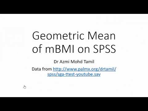 Ways To Get Geometric Means In Spss Software Rdtk Net