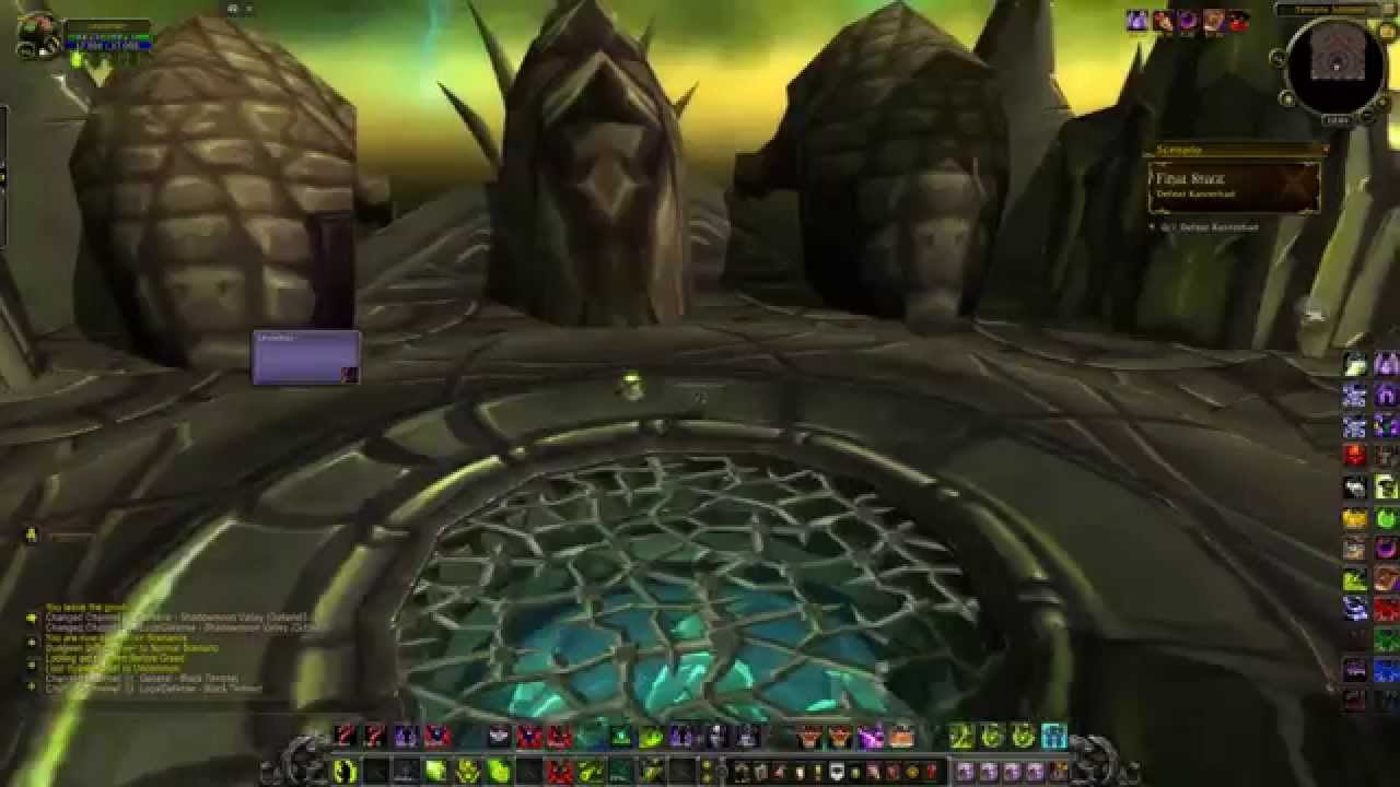 Warlock "Green Fire" quest patch 6.0.2