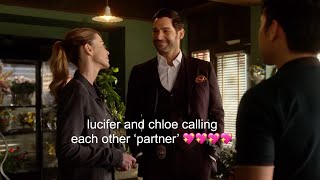 lucifer and chloe calling each other 'partner'