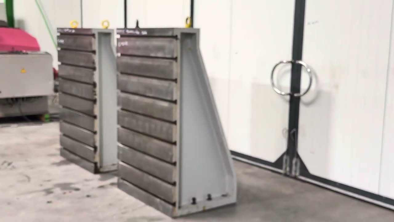 Cast Iron Angle plate mounting table Aufspanwinkel Mach4Metal 9129 Stolle Mecof Fpt Soraluce