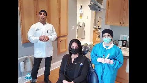 Pain Free COVID Test Demonstration