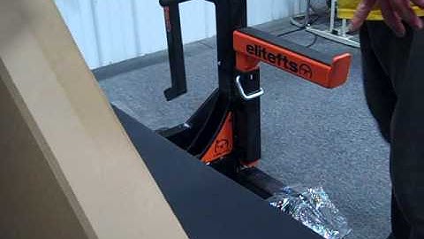 Unveiling of new EliteFTS National Competition Bench!