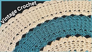 7 Hour Vintage Crochet Tree Skirt From The 1980s  Tutorial