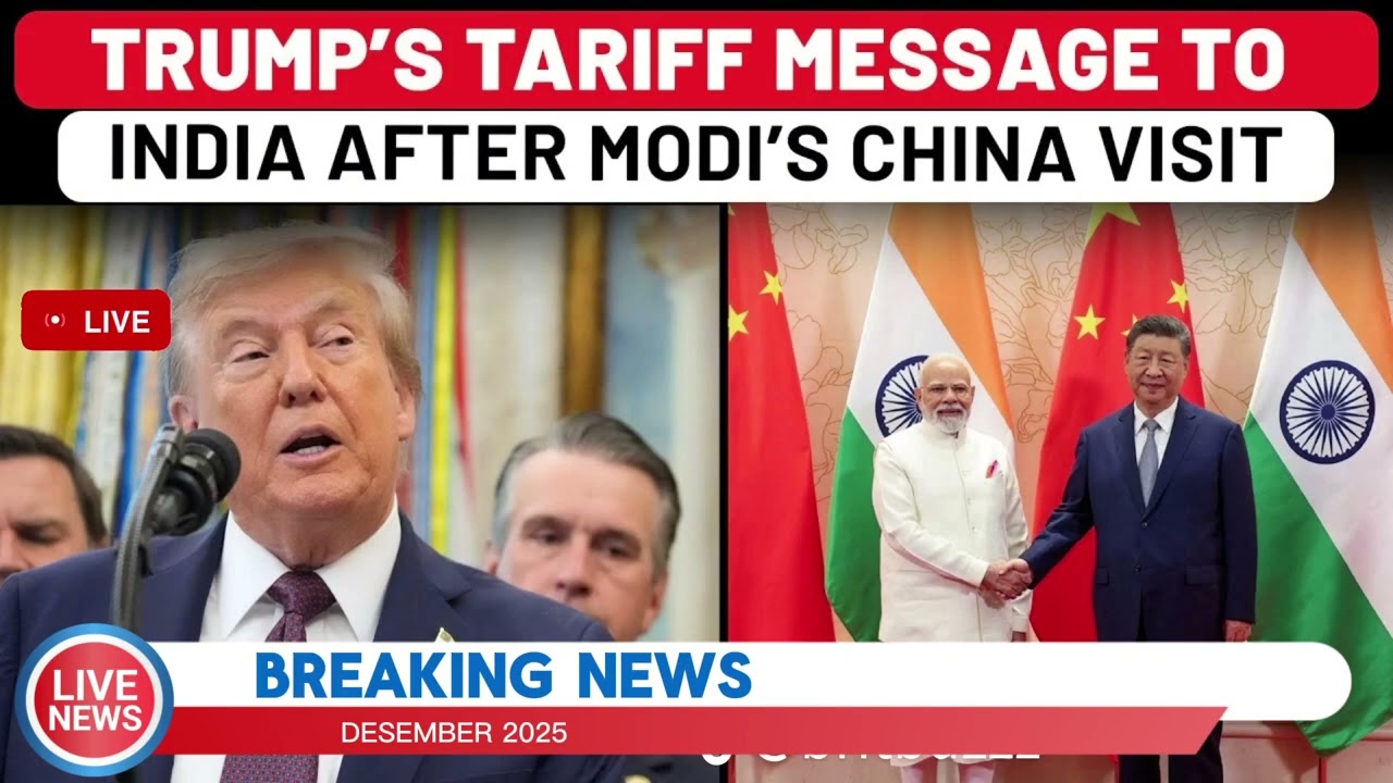 Trumps traiff message to India 🇮🇳 