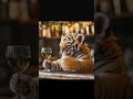 How’s its alcohol tolerance? #tiger#shorts#nature#funny#cute