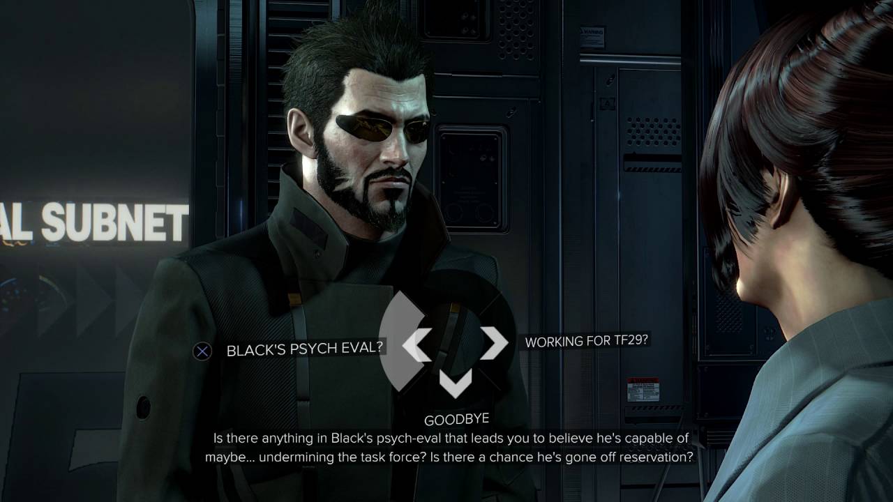 Deus Ex: Mankind Divided - Fade To Black: Jensen Questions Delara Auzenne About Joseph Manderley