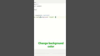 How to change background color from tkinter in python 😃|| Python tips and tricks || #python #shorts