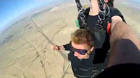 Debra's First Jump at Phoenix Area Skydiving!