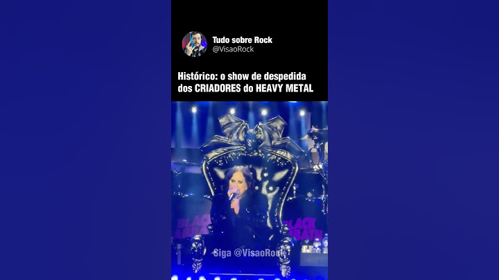 Despedida Black Sabbath