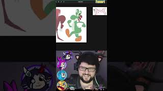 my yoshi is a beautiful abomination 🎨 #artfail #yoshi #drawingprocess #cursedart #ClipGPT #streamla @PilferpupCartoons
