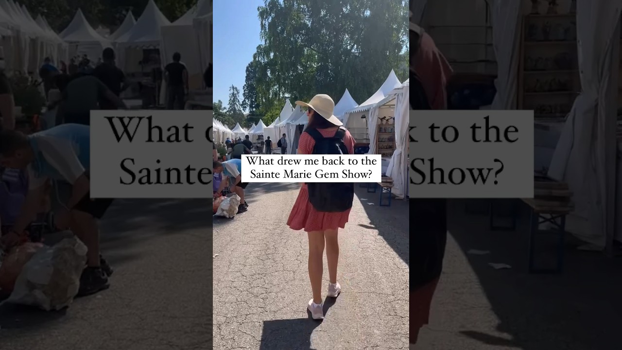 Returning to the Sainte Marie Aux Mines gem show in France for Mont Blanc Quartz 