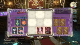 FFXIV Triple Triad - Getting Bahamut with Low Level Cards