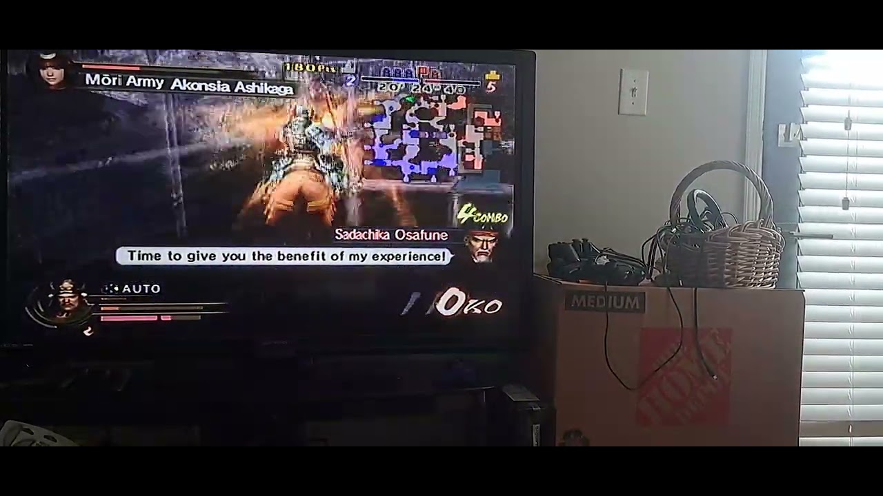 Samurai Warriors 2 Empires Fusazane Hiraoka Mount Attack\ Mount Musou Rush on Akonsia Ashikaga Ryona