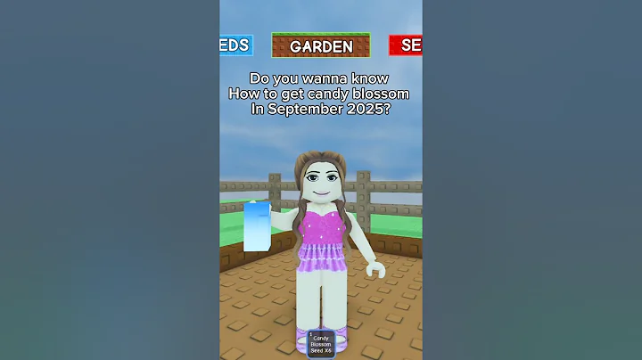 Tutorial Candy Blossom Seeds! #roblox #growagardenroblox #growagarden #shorts
